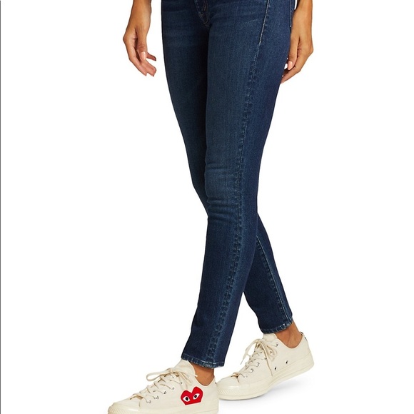 Mother High-Rise Looker Skinny Jeans - Picture 5 of 6